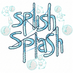 Bathtime Embroidery Design 8 Bathtime Embroidery Design 8
